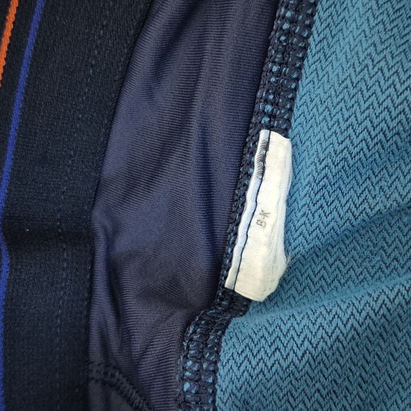 Patagonia women's size Small blue ankle leggings back zippered pocket VGUC - Picture 8 of 8